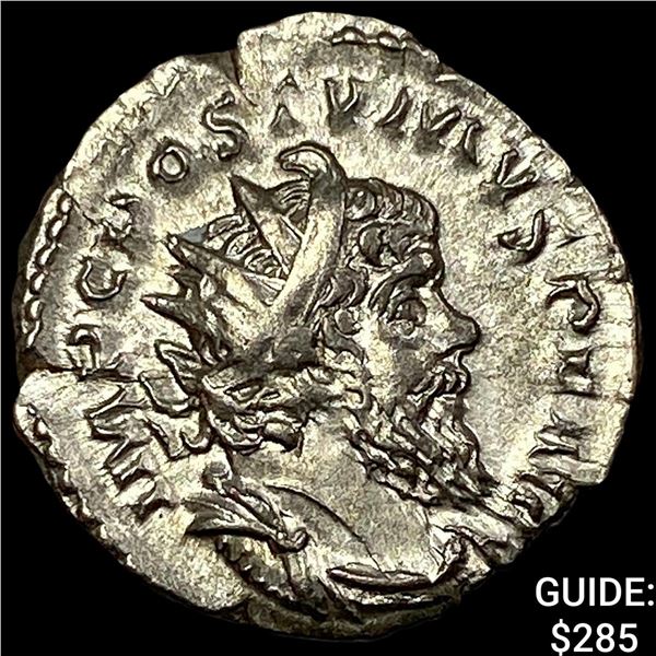 Roman Postumus 260-269 AD SIlver Dbl Denarius CHOICE AU
