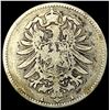 Image 1 : 1875-A Germany Silver 1 Reichsmark NEARLY UNCIRCULATED