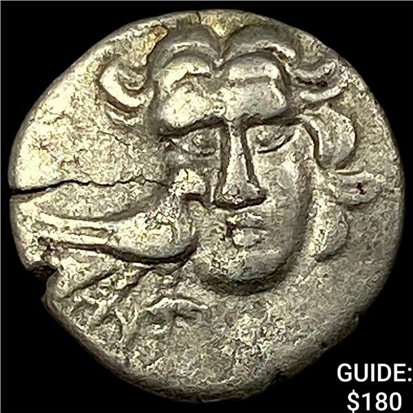 Caria, mylasa c. 175-60 BC SIlver Drachm 2.14G NEARLY UNCIRCULATED