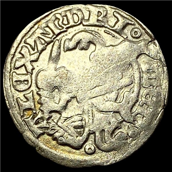 1500's-1600's Lithuania SIlver Denar CLOSELY UNCIRCULATED