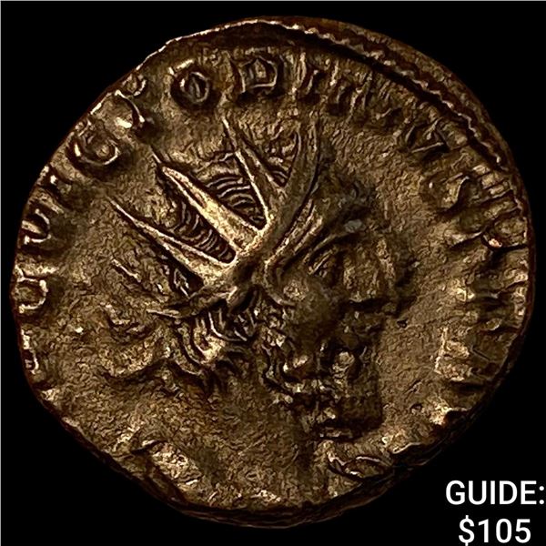 Romao-Gallic Victorinus 269-271AD BI Dbl Denarius CHOICE AU