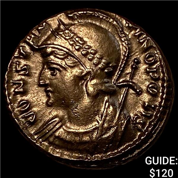Roman Constantinian 330-340 AD AE3/4 BI Nummus UNCIRCULATED