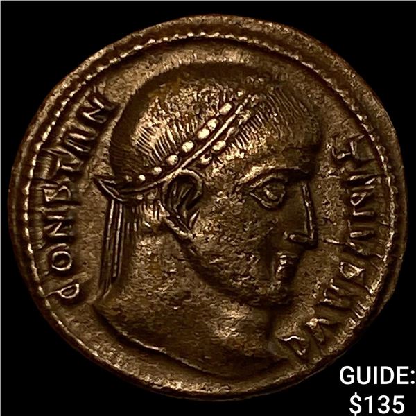 Roman Constantine I 306-337 AD BI Nummus UNCIRCULATED