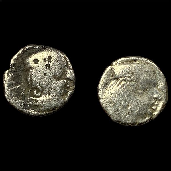[2]India Western Satraps 278-295 AD Silver Drachm NEARLY UNCIRCULATED