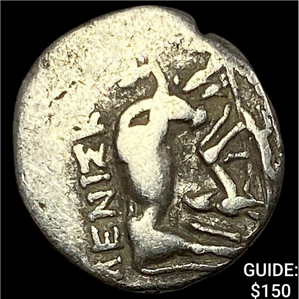 Illyria 260-167/98 BC Silver Drachm NEARLY UNCIRCULATED