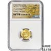 Image 1 : Byzantine Heraclius 610-641 Gold Tremissis 1.43G NGC MS