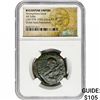 Image 1 : Byzantine cAD 975-1035[Class A2-3] Bronze Follis NGC