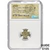 Image 1 : Judaea Alex. Jannaeus, 103-76 BC Bronze Prutah NGC F