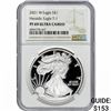 Image 1 : 2021-W Silver Eagle NGC PF69 UC Heraldic Eagle T-1