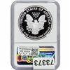 Image 2 : 2021-W Silver Eagle NGC PF69 UC Heraldic Eagle T-1
