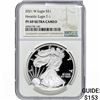 Image 1 : 2021-W Silver Eagle NGC PF69 UC Heraldic Eagle T-1