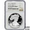 Image 1 : 2021-W Silver Eagle NGC PF69 UC Heraldic Eagle T-1