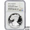 Image 1 : 2021-W Silver Eagle NGC PF69 UC Heraldic Eagle T-1