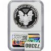 Image 2 : 2021-W Silver Eagle NGC PF69 UC Heraldic Eagle T-1