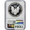 Image 2 : 2011-W Silver Eagle NGC PF 69 UC 25th Anniversary
