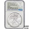 Image 1 : 2011 Silver Eagle NGC MS69 25th Anniversary