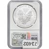 Image 2 : 2011 Silver Eagle NGC MS69 25th Anniversary