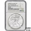 Image 1 : 2011 Silver Eagle NGC MS69 25th Anniversary