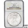 Image 1 : 1996 Silver Eagle NGC MS69