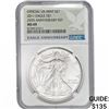 Image 1 : 2011 Silver Eagle NGC MS69 25th Anniversary