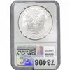 Image 2 : 2011 Silver Eagle NGC MS69 25th Anniversary