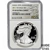 Image 1 : 2011 Silver Eagle NGC MS69 UC 25th Anniversary
