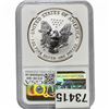 Image 2 : 2006-P Silver Eagle NGC RP69 20th Anniversary