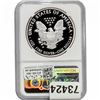 Image 2 : 2021-W Silver Eagle NGC PF69 UC Heraldic Eagle T-1