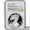 Image 1 : 2021-W Silver Eagle NGC PF69 UC Heraldic Eagle T-1