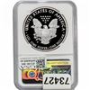 Image 2 : 2021-W Silver Eagle NGC PF69 UC Heraldic Eagle T-1