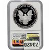 Image 2 : 2021-W Silver Eagle NGC PF69 UC Heraldic Eagle T-1