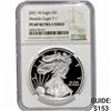 Image 1 : 2021-W Silver Eagle NGC PF69 UC Heraldic Eagle T-1