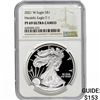 Image 1 : 2021-W Silver Eagle NGC PF69 UC Heraldic Eagle T-1