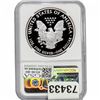 Image 2 : 2021-W Silver Eagle NGC PF69 UC Heraldic Eagle T-1