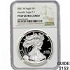 Image 1 : 2021-W Silver Eagle NGC PF69 UC Heraldic Eagle T-1