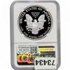 Image 2 : 2021-W Silver Eagle NGC PF69 UC Heraldic Eagle T-1