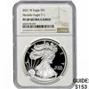 Image 1 : 2021-W Silver Eagle NGC PF69 UC Heraldic Eagle T-1