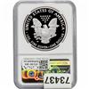 Image 2 : 2021-W Silver Eagle NGC PF69 UC Heraldic Eagle T-1
