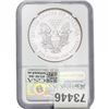 Image 2 : 2011 Silver Eagle NGC MS69 25th Anniversary