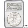Image 1 : 2011 Silver Eagle NGC MS69 25th Anniversary