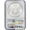 Image 2 : 1986 Silver Eagle NGC MS69 First Year Issue