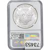 Image 2 : 1986 Silver Eagle NGC MS69 First Year Issue