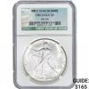 Image 1 : 1986 Silver Eagle NGC MS69 First Year Issue
