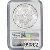 Image 2 : 1986 Silver Eagle NGC MS69 First Year Issue