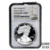 Image 1 : 2021-W Silver Eagle NGC PF69 UC Heraldic Eagle T-1
