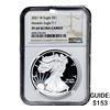 Image 1 : 2021-W Silver Eagle NGC PF69 UC Heraldic Eagle T-1