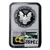 Image 2 : 2021-W Silver Eagle NGC PF69 UC Heraldic Eagle T-1