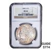 Image 1 : 1880-S Morgan Silver Dollar NGC MS66