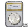 Image 1 : 1880 Morgan Silver Dollar PGA MS65