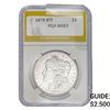 Image 1 : 1878 8TF Morgan Silver Dollar PGA MS63